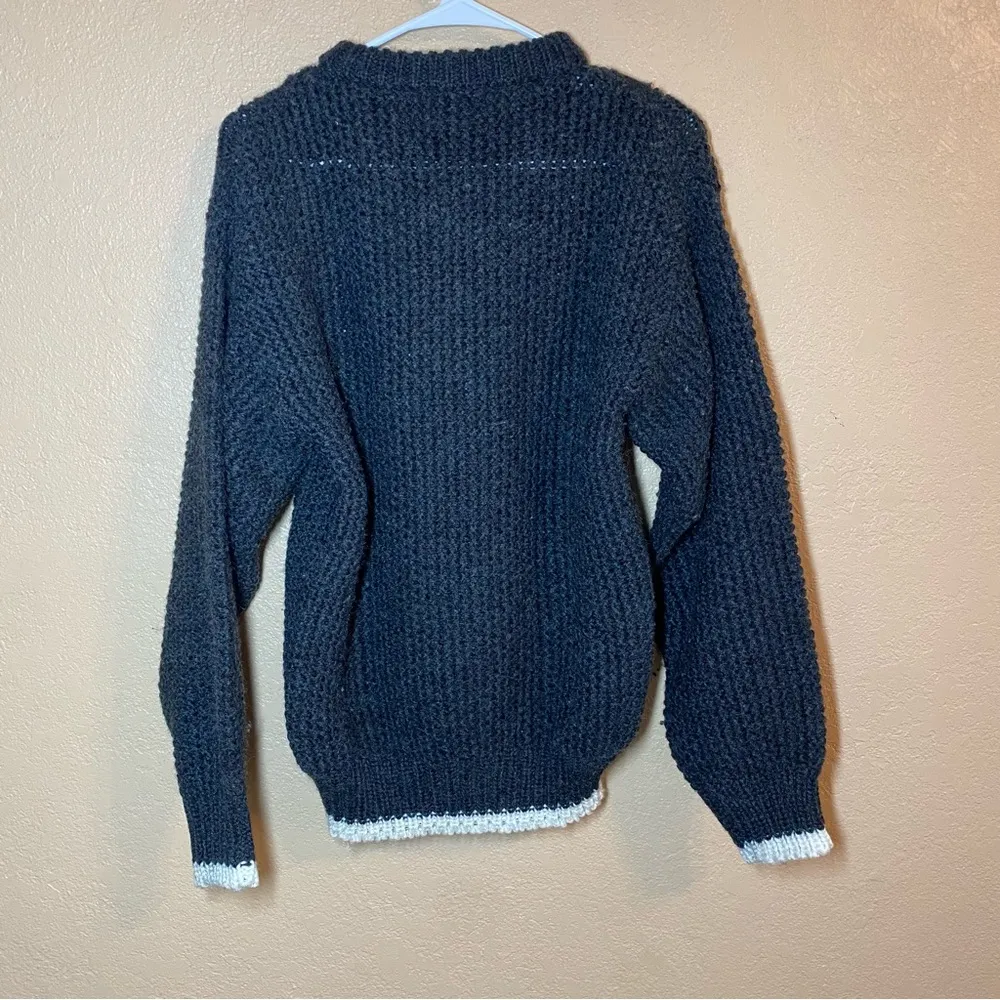 Cambridge classics by mervyns Chunky Knit Blend Sweater snowflake small - Image 3