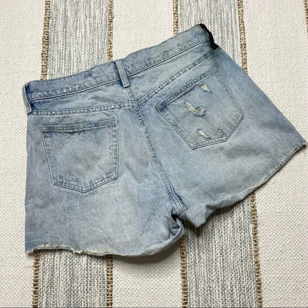 Alexander Wang Hike Rolled Vintage Bleach Shorts Women’s Size 27 - Image 9