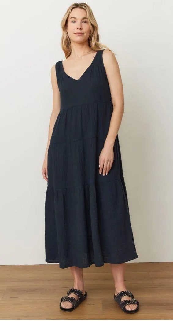 Corinne Double Cloth Maxi Dress - Image 8