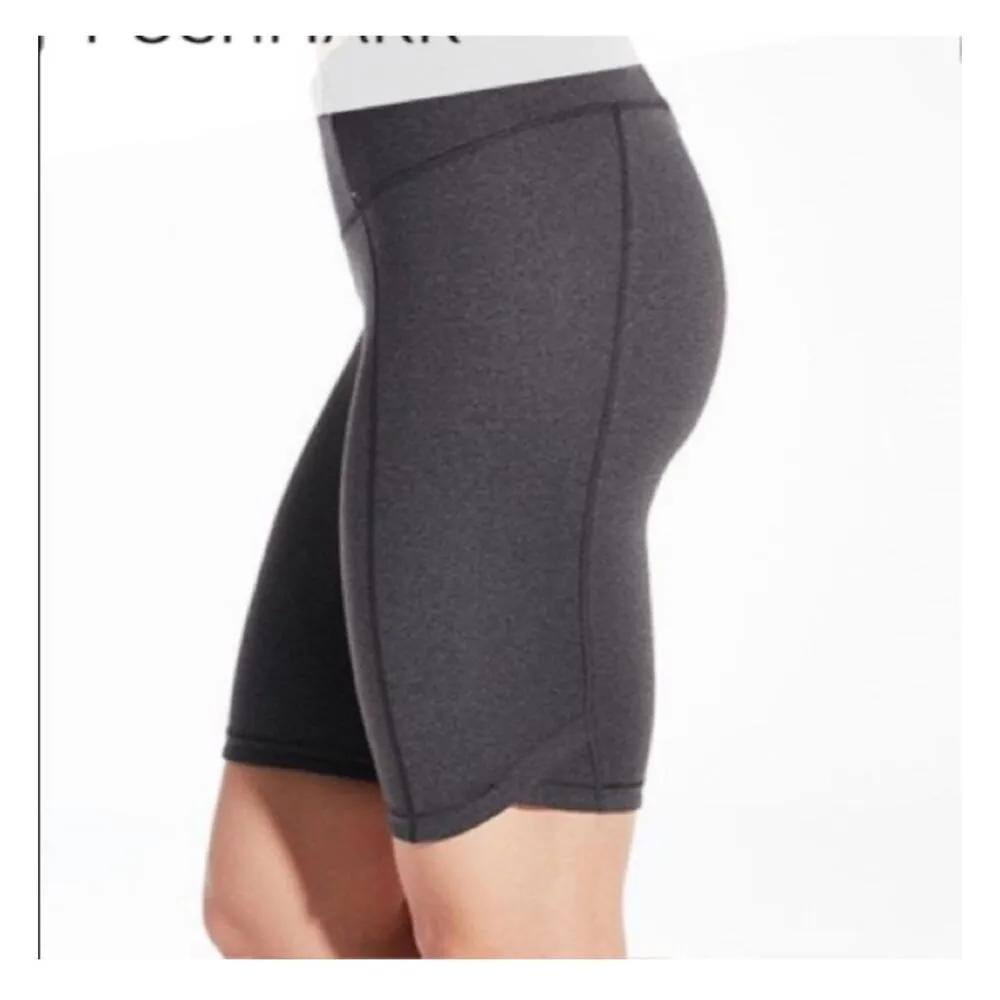 NWT Calia Essential High Rise Bermuda Biker Shorts Grey Size Small Gray - Image 2