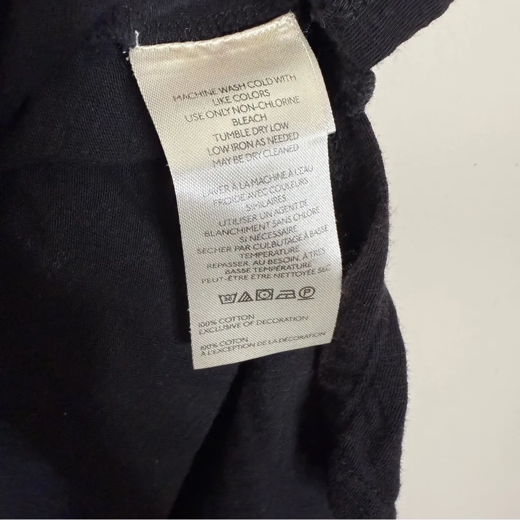 Free People We The Free Redone Tee Shirt Black Small - Image 8