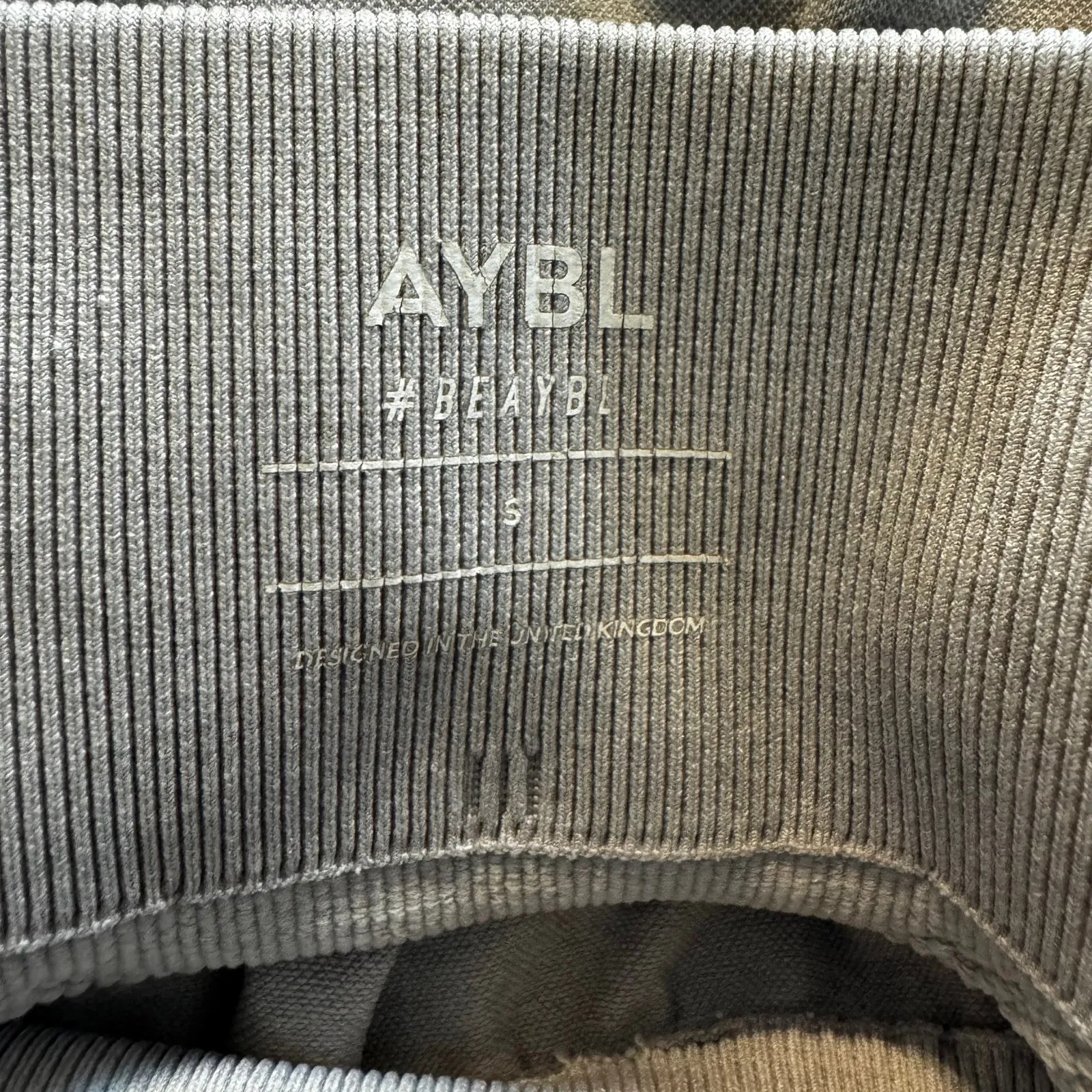 AYBL Empower Seamless Leggings Women's Small Light Gray - Image 10