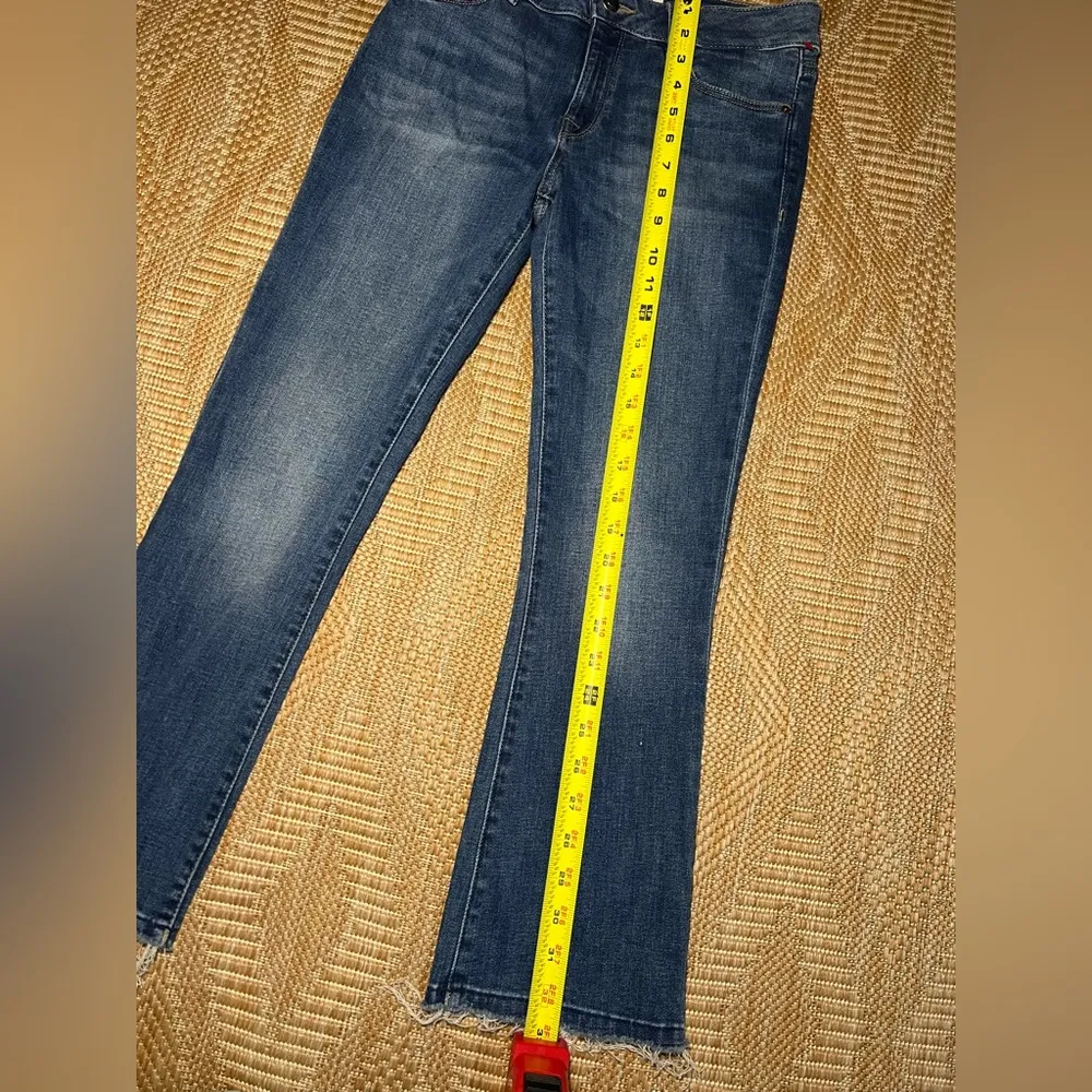 DL1961 Women's LARA Cropped Flare Denim Jeans, Medium Wash, Size 26 - Image 5