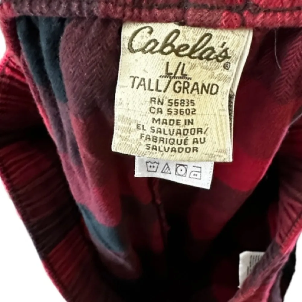 Cabela's Flannel Pajama‎ Pants - Image 4