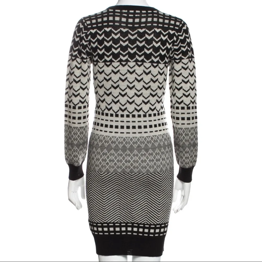 Opening Ceremony Fleece Wool Sweater Dress - Image 2
