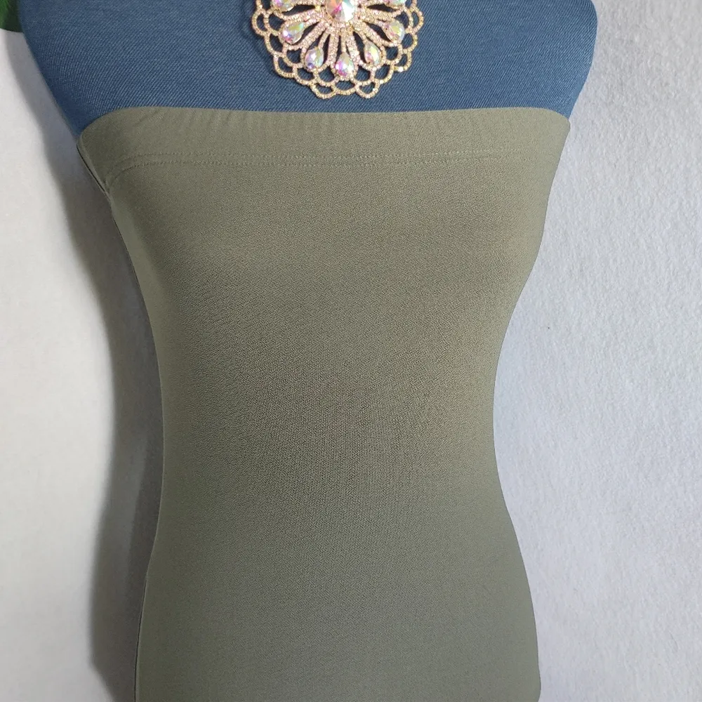 Full Circle Trends Strapless Midi Tube Dress - Image 3