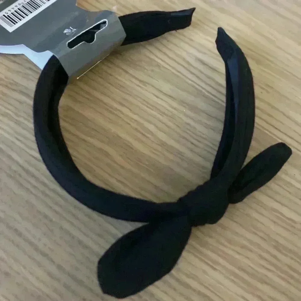 🆕Black Bow Knot Headband🆕 Black - Image 3