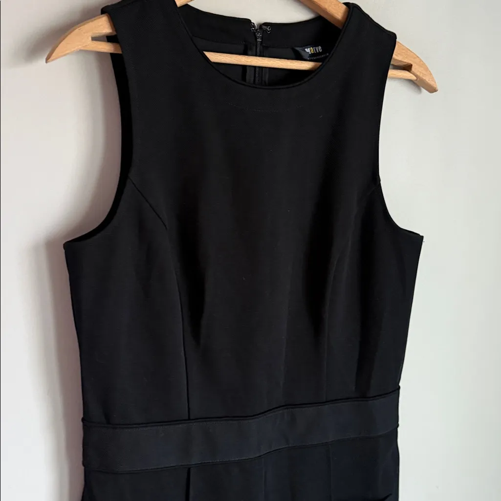 Anthropologie Maeve Ponte Wide-Leg Jumpsuit Small - Image 6