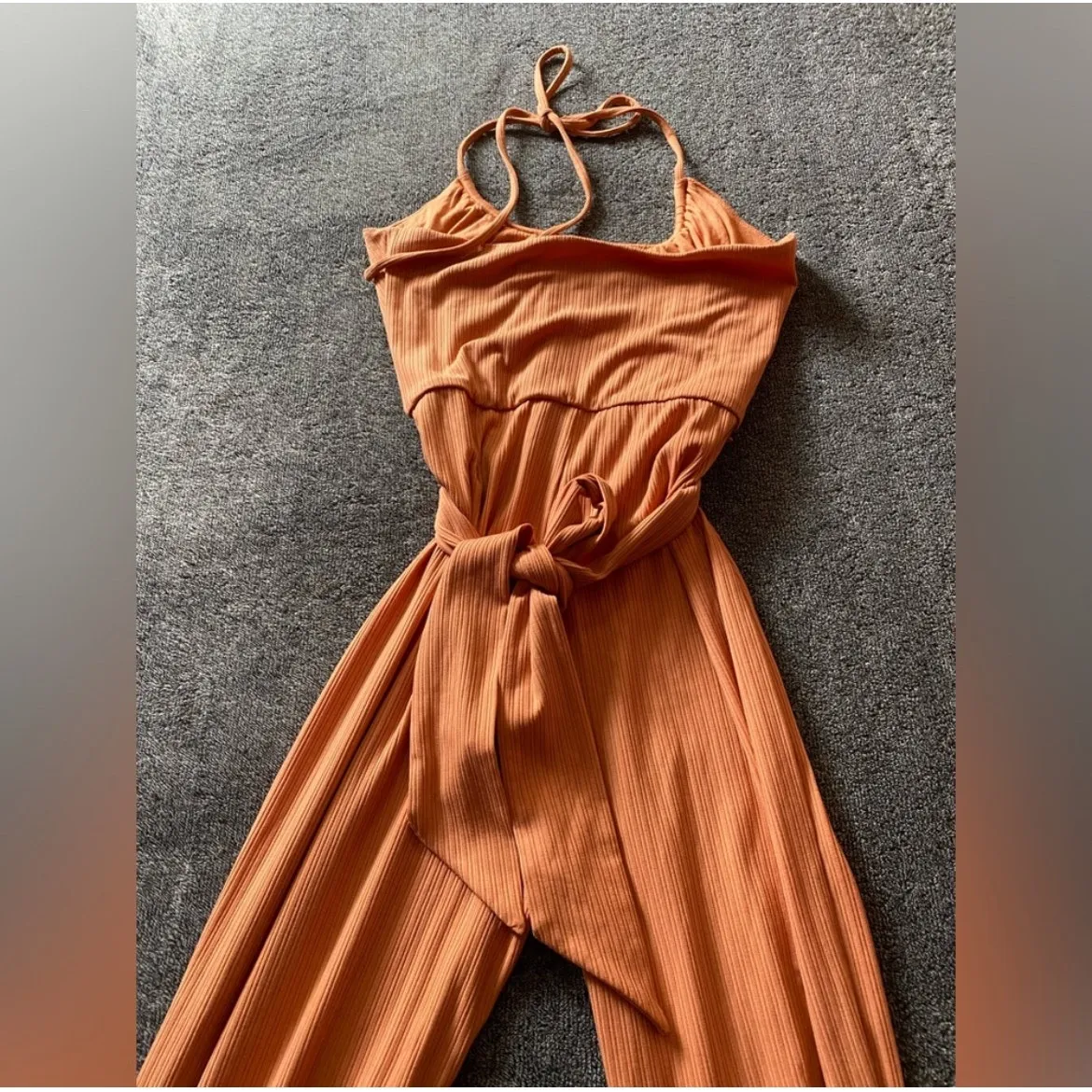 $178 NWOT Lovers + Friends Langley‎ Spaghetti Strap Jumpsuit ( S ) - Image 6