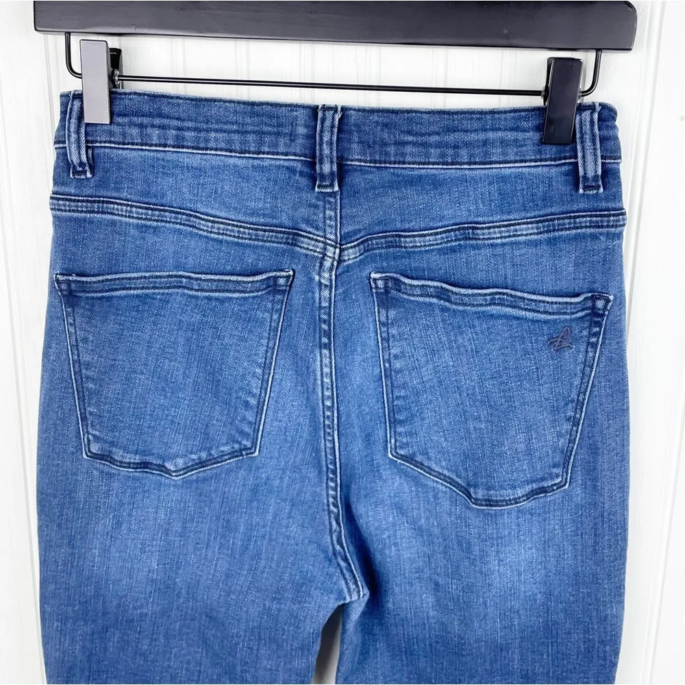 DL1961 Chrissy Ankle Ultra High Rise Instasculpt Skinny Jeans Tulsa Wash Size 27 - Image 4