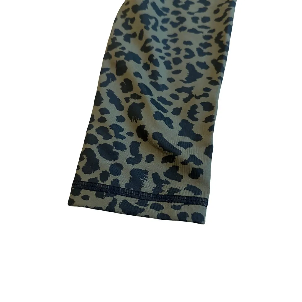 DYI Define Your Inspiration Green Cheetah Leopard Print Leggings Stretch Small - Image 7