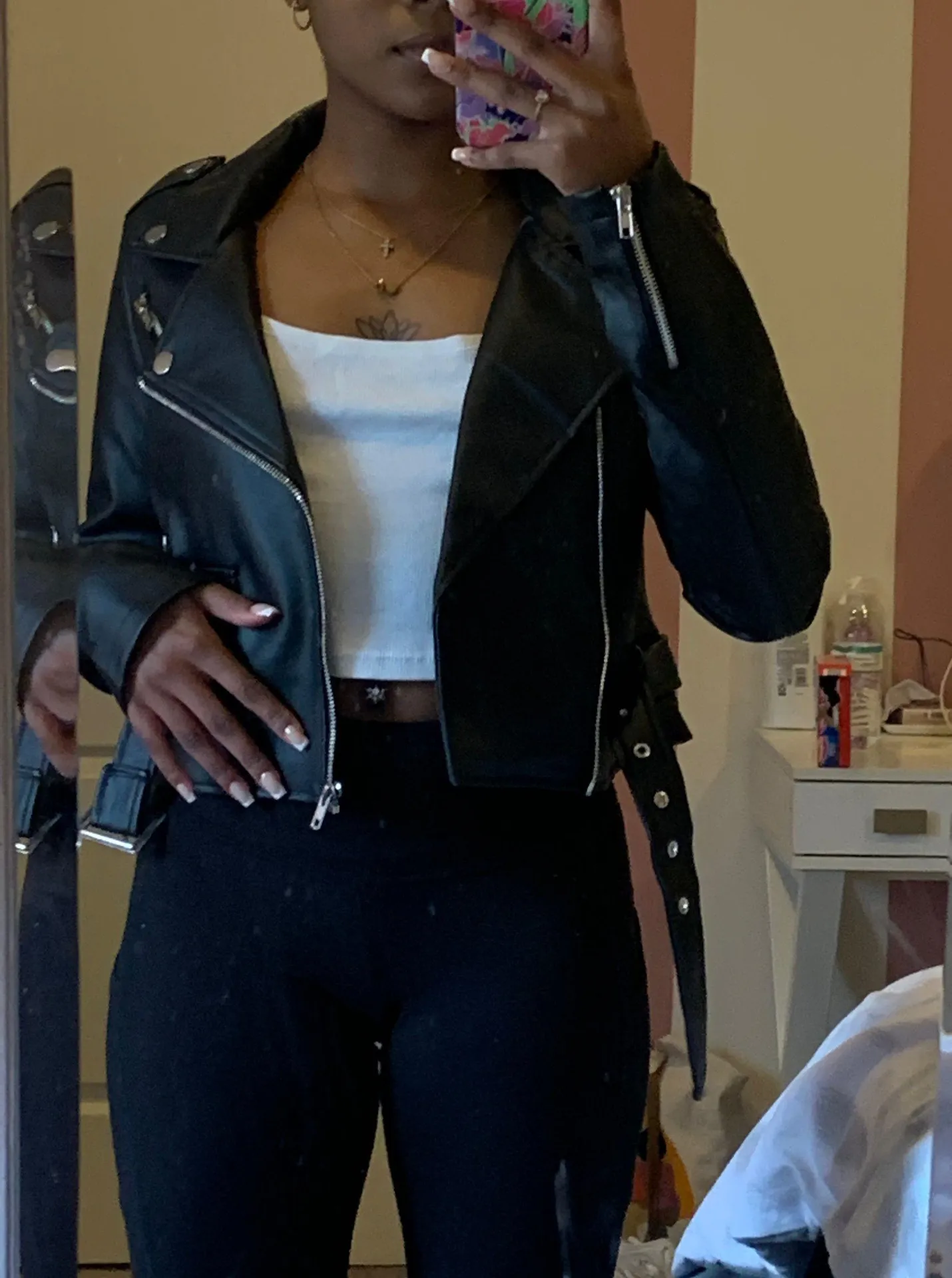 Leather jacket  - Image 4