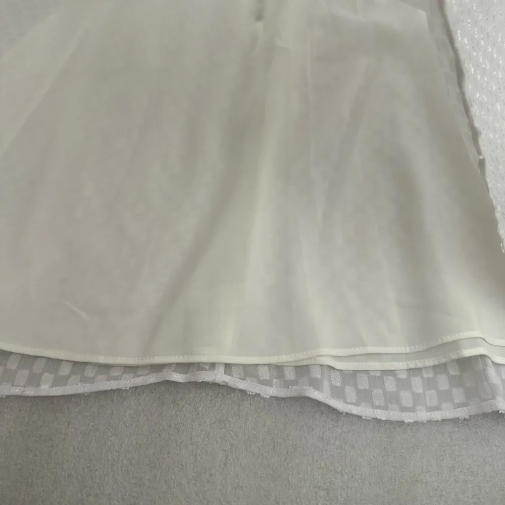 NWT Alice + Olivia White Mini Summer Dress - Image 4