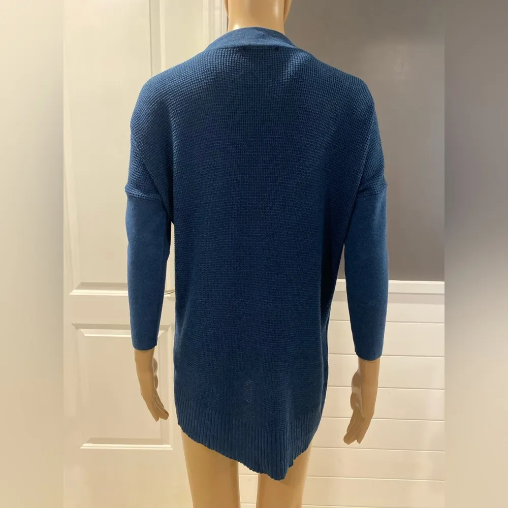 NWT LiLLA P 3/4 Sleeve Tunic Sweater size S Green - Image 3