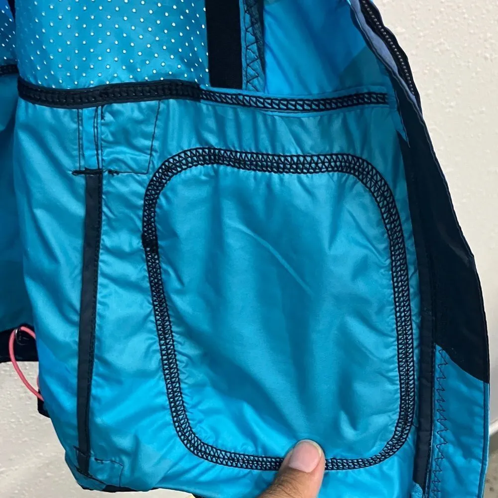 ❌Lululemon “Pack it” vest Women's Blue Patterned size 2 - Image 16