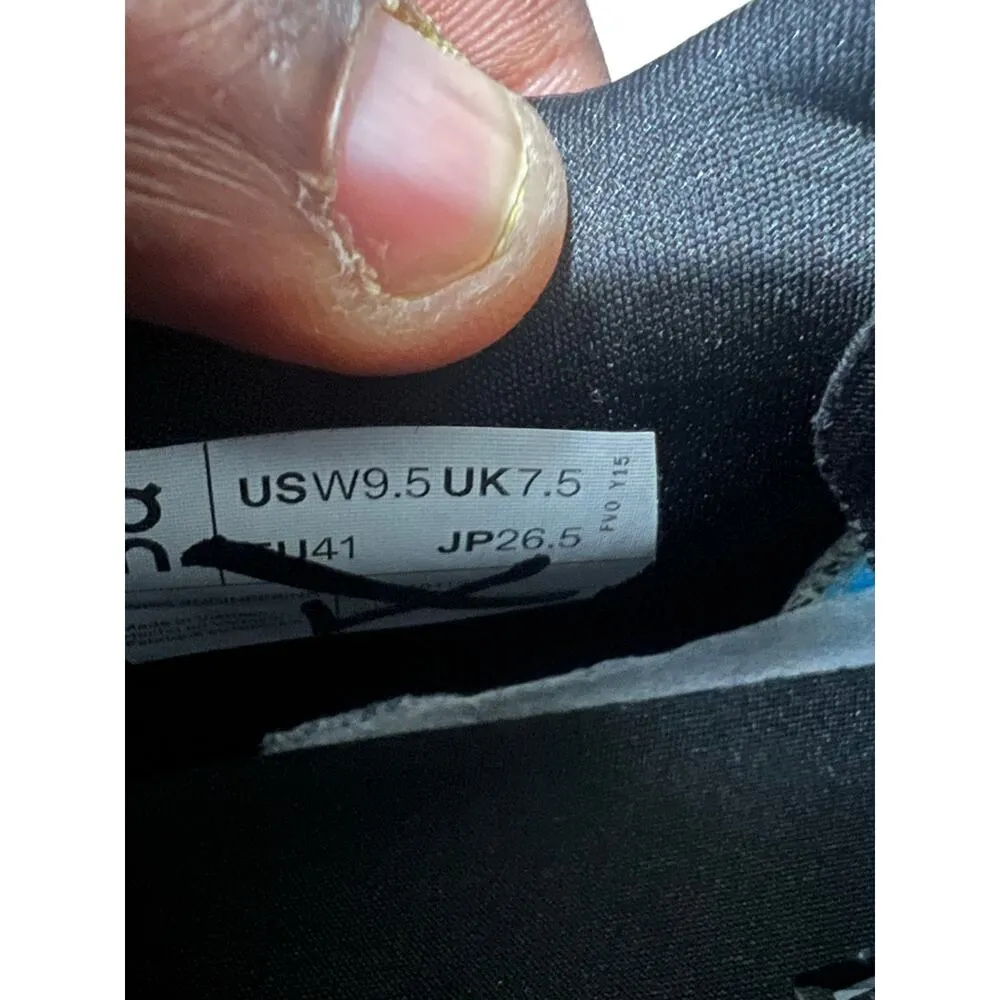 On Cloudstratus Women’s Running Shoes Size 9.5 White Blue Teal Lightweight - Image 8