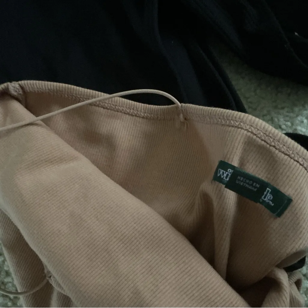 Set of Black, White, and Tan Bodysuits - Image 2