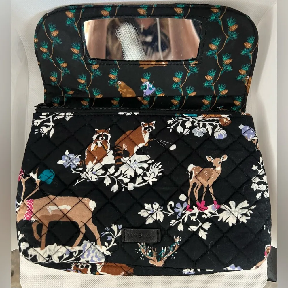 Vera Bradley  | Merry Mischief brush, cosmetic case - Image 8