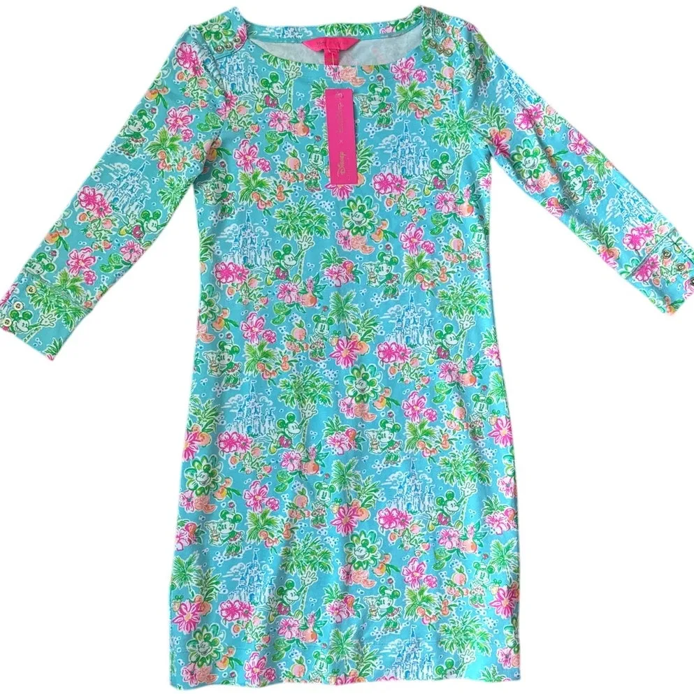 Lilly Pulitzer‎ x Disney Parks Sophie Shift Dress in Lilly Loves Disney Size XS - Image 7