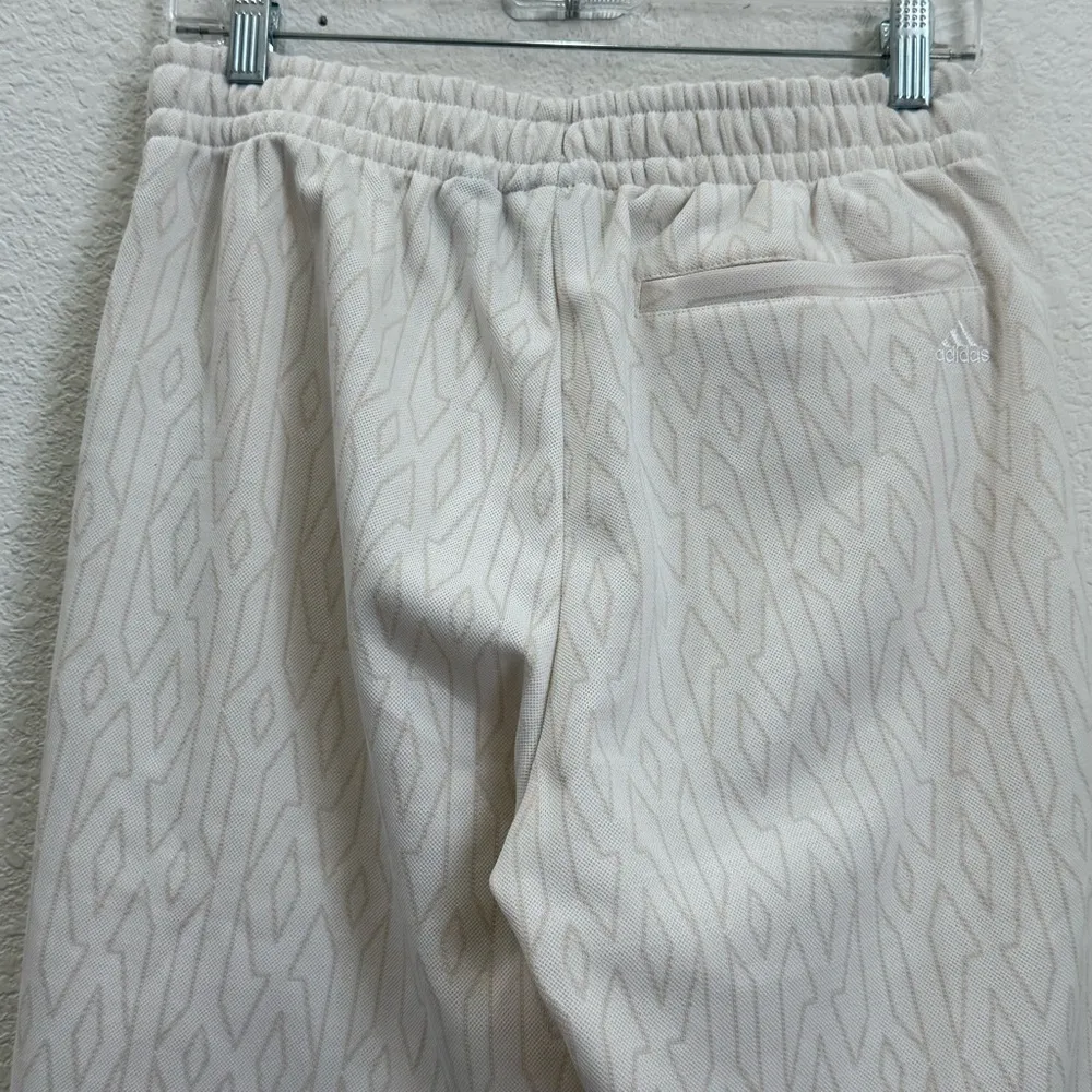 IVY PARK X ADIDAS Monogram Core White/ Beige Unisex Track Pants Size Medium - Image 5