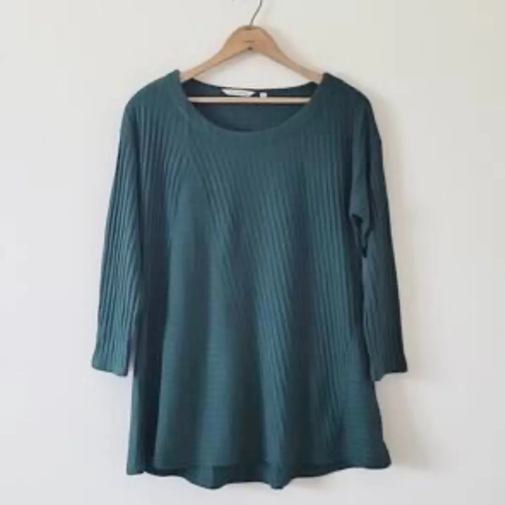 Soft Surroundings Emerald‎ Green Sweater size XS - Image 4