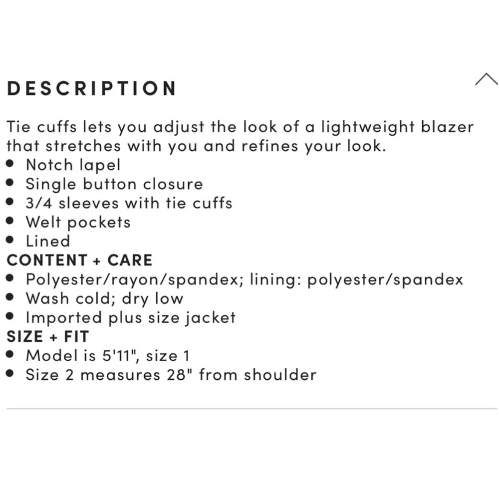 Torrid Blazer Women’s 5X Grey Gabardine Tie-Cuff - Image 16