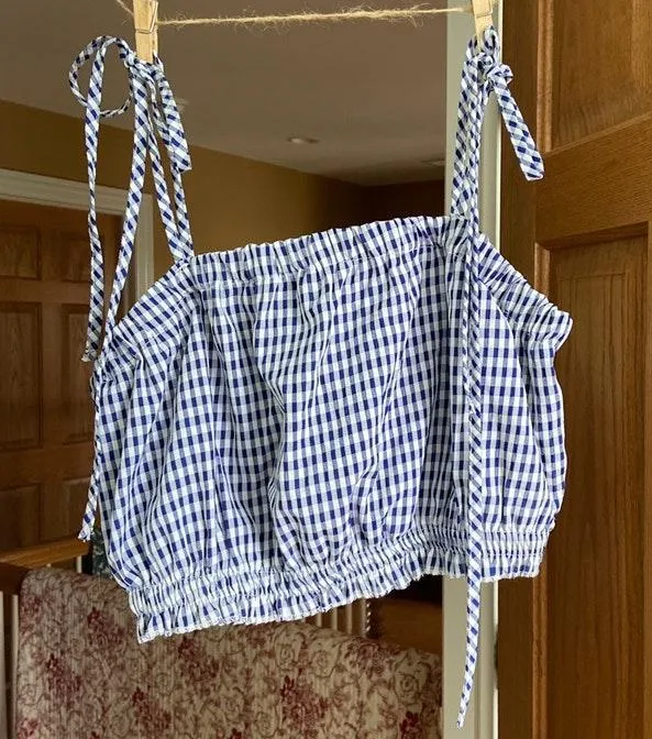 Mint Vanilla NWOT checkered Top - Image 2