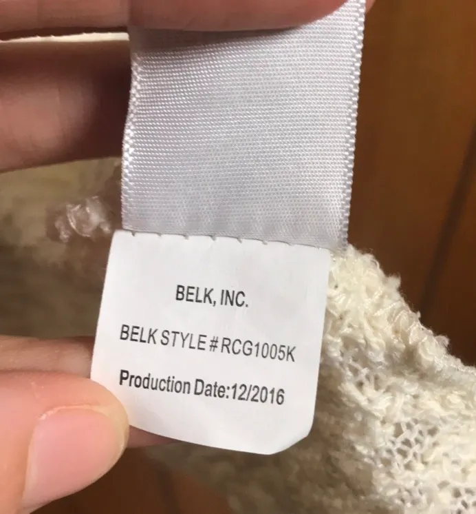 ecru crochet open vest - Image 7