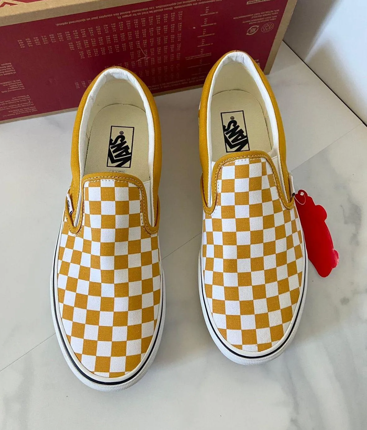 Classic Slip-On Checkerboard Shoe  Women 11.5 US - Image 2