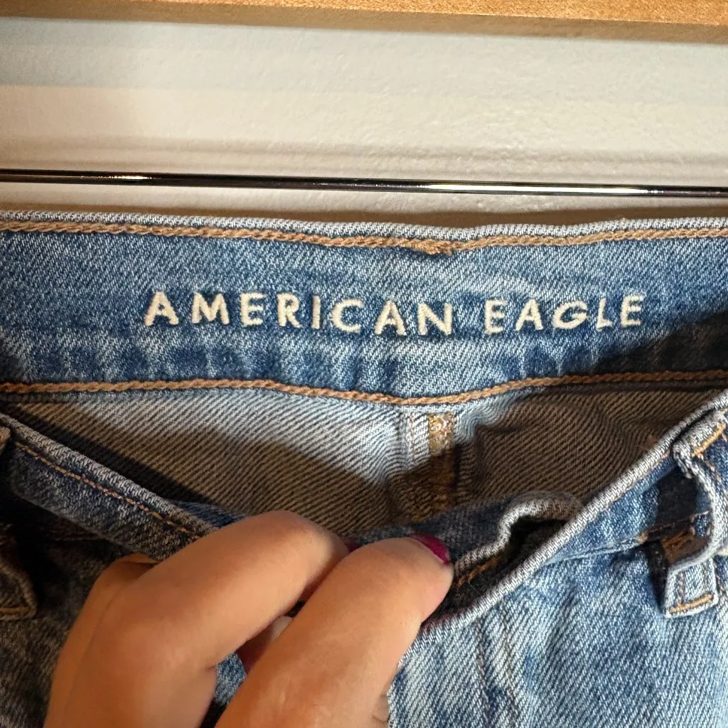 American Eagle Low-Rise Baggy Straight jeans - Image 3