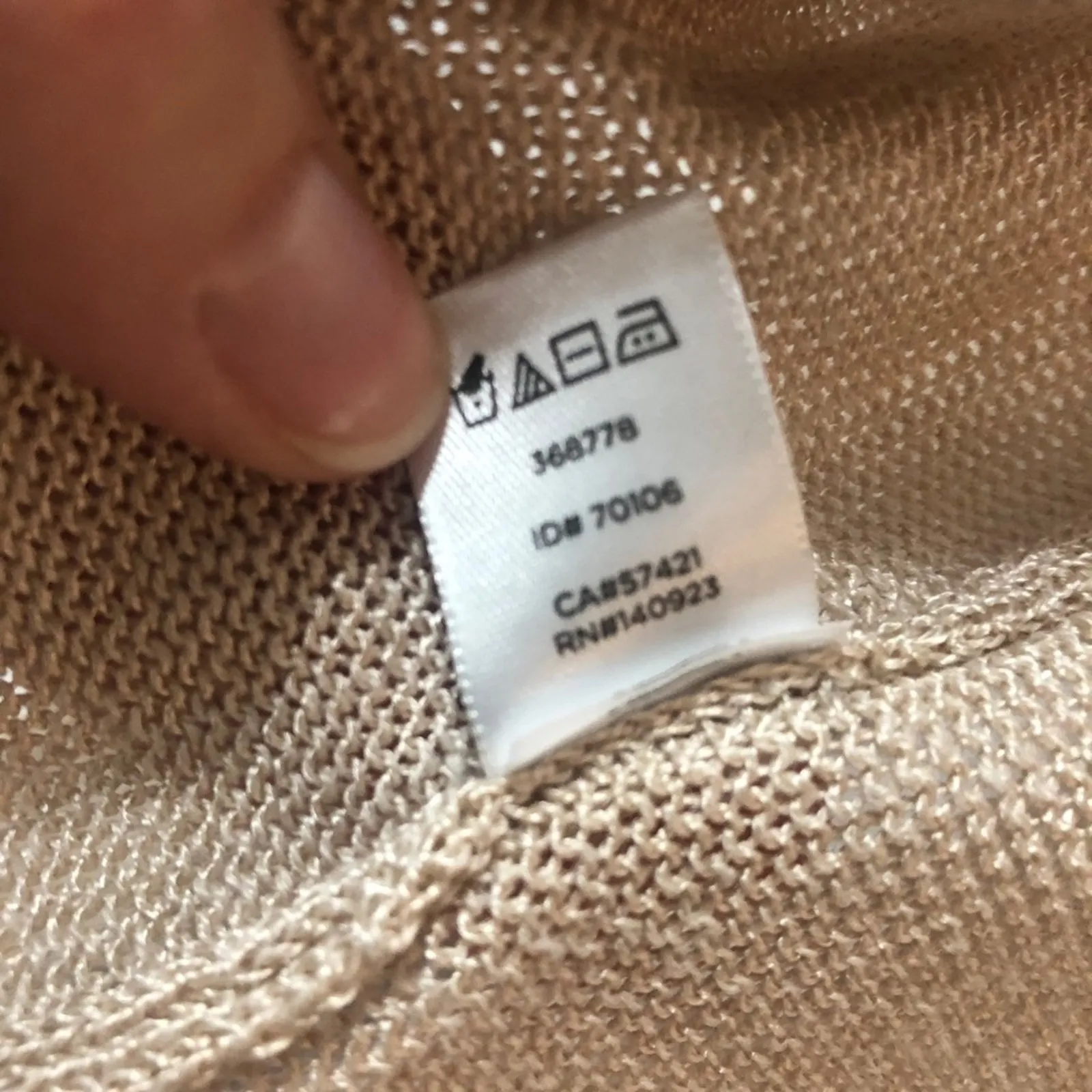 Loft  Knitted Cardigan Long Sleeve Jacket Sweater Womens S Open Front - Image 7