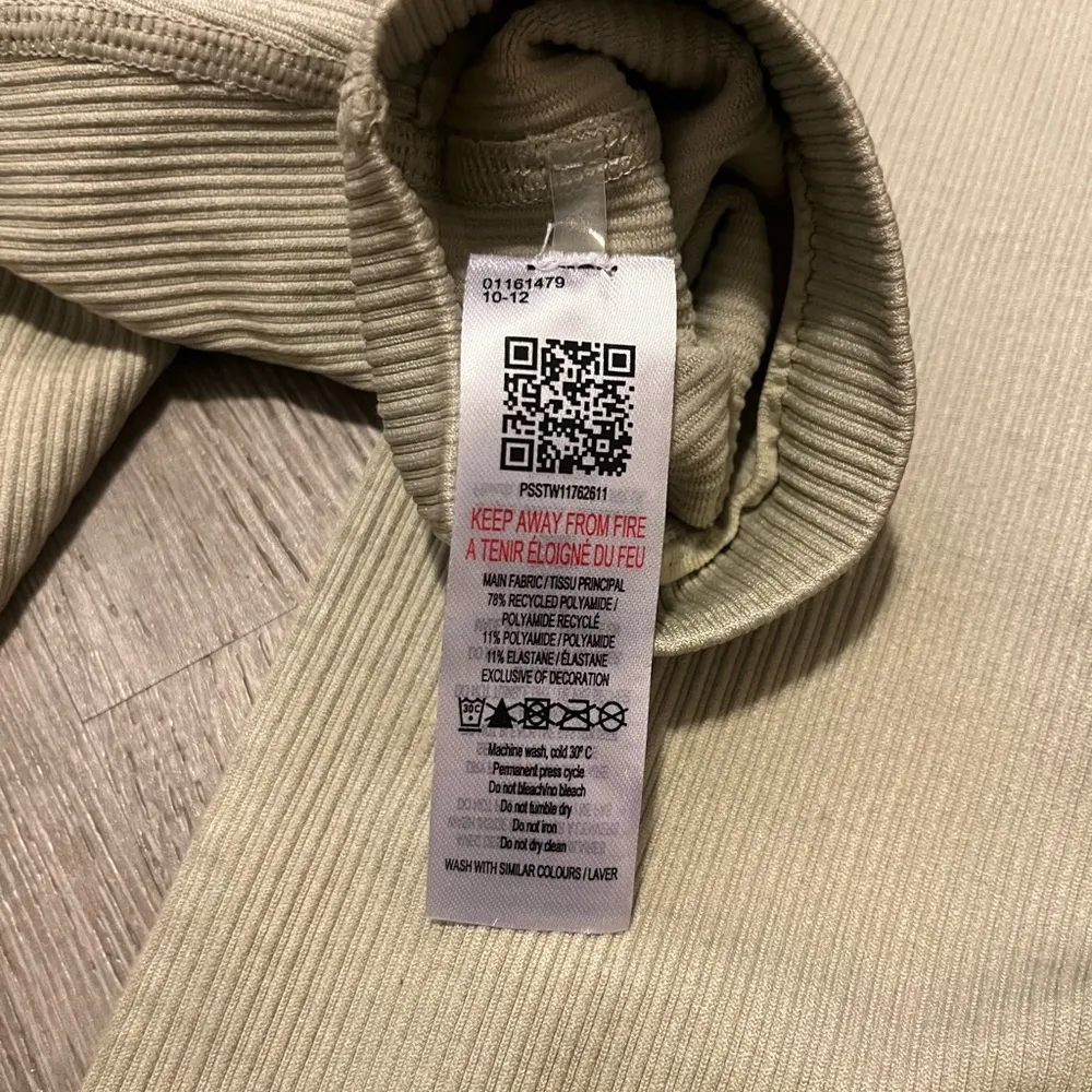 Pink Soda Sport Ribbed Seamless Leggings Light Green Size S - Image 10