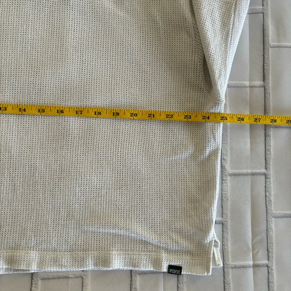 Pink Victoria’s Secret pullover eyelet hoodie Size Large - Image 6