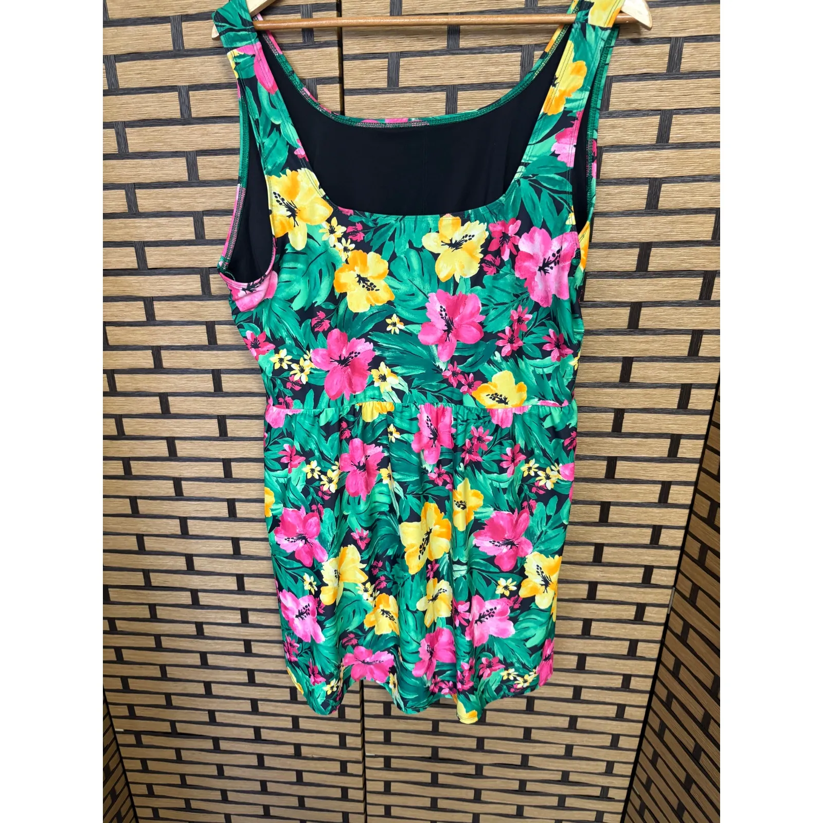 Old Navy Floral Wrap Swim Dress Size 3X - Image 2