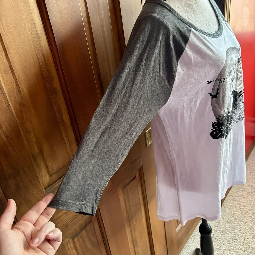 Hot Topic Women's Nightmare Before Christmas Shirt Top Size 2XL 3/4 Sleeves NEW - Image 3