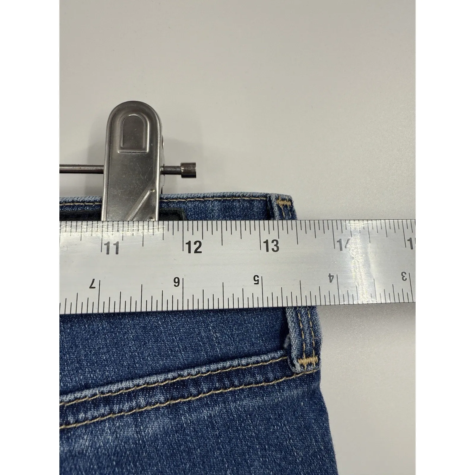 AG Anthropologie Jeans The Stevie High-Rise Ankle‎ Petite Size 25 Medium Wash - Image 6