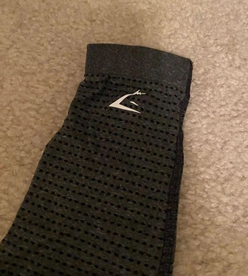 Vital Seamless 2.0 Leggings - Charcoal Marl size S - Image 4