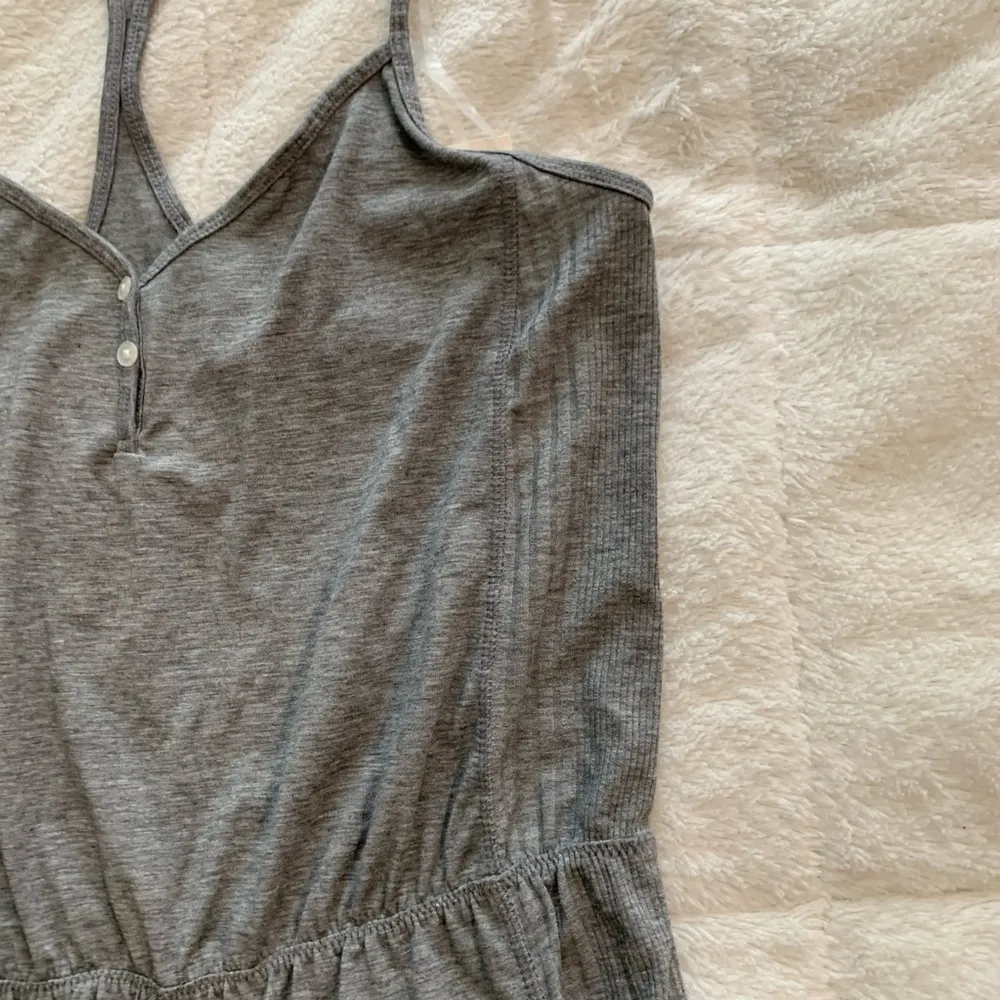 Alfani Pajama Jumpsuit in Gray Size M - Image 7