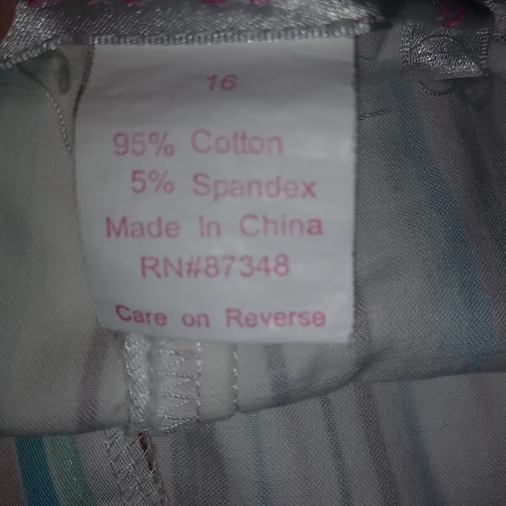 Coast to Coast 16 Striped Beachcombers Pants Blue - Image 7