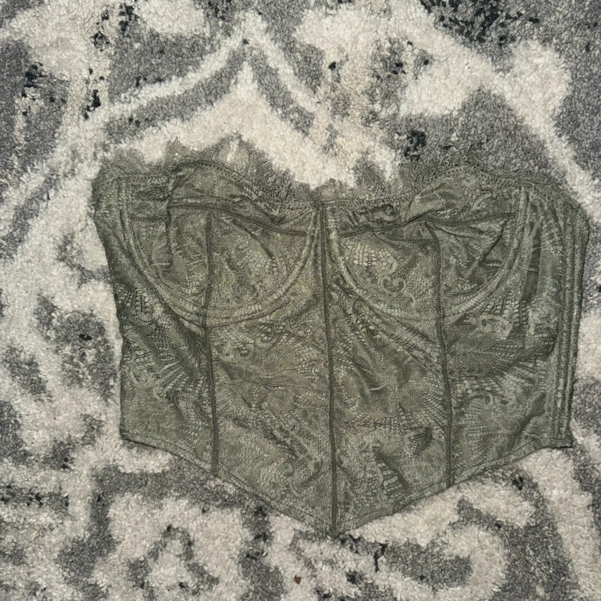 Free people sage green corset top🤍 - Image 2