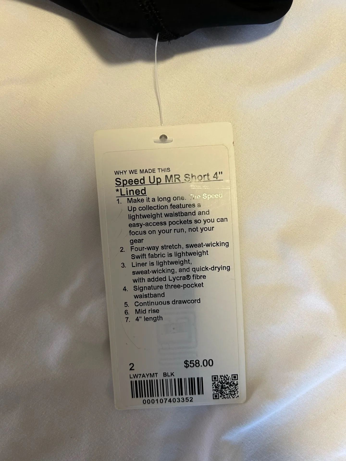 Lululemon Speed Up Shorts 4" - Image 4