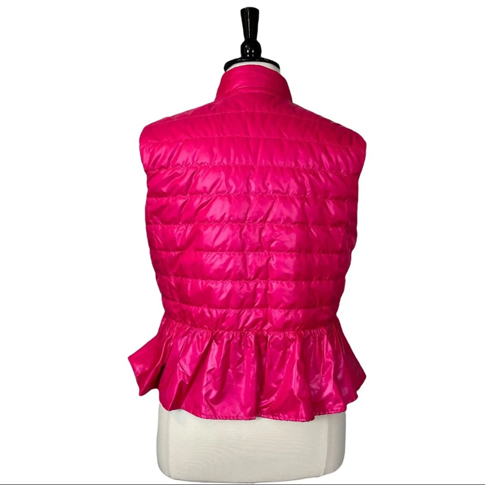 Kate Spade So Foxy Reversible Quilted Snap Front Vest Floral NWT Women's Size XL - Image 9