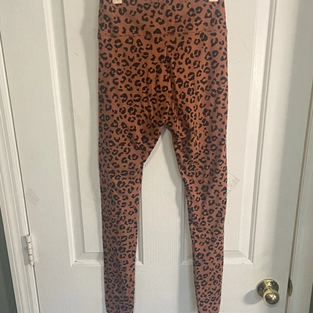 Wild Fable Brown Leopard Print Leggings - Image 3