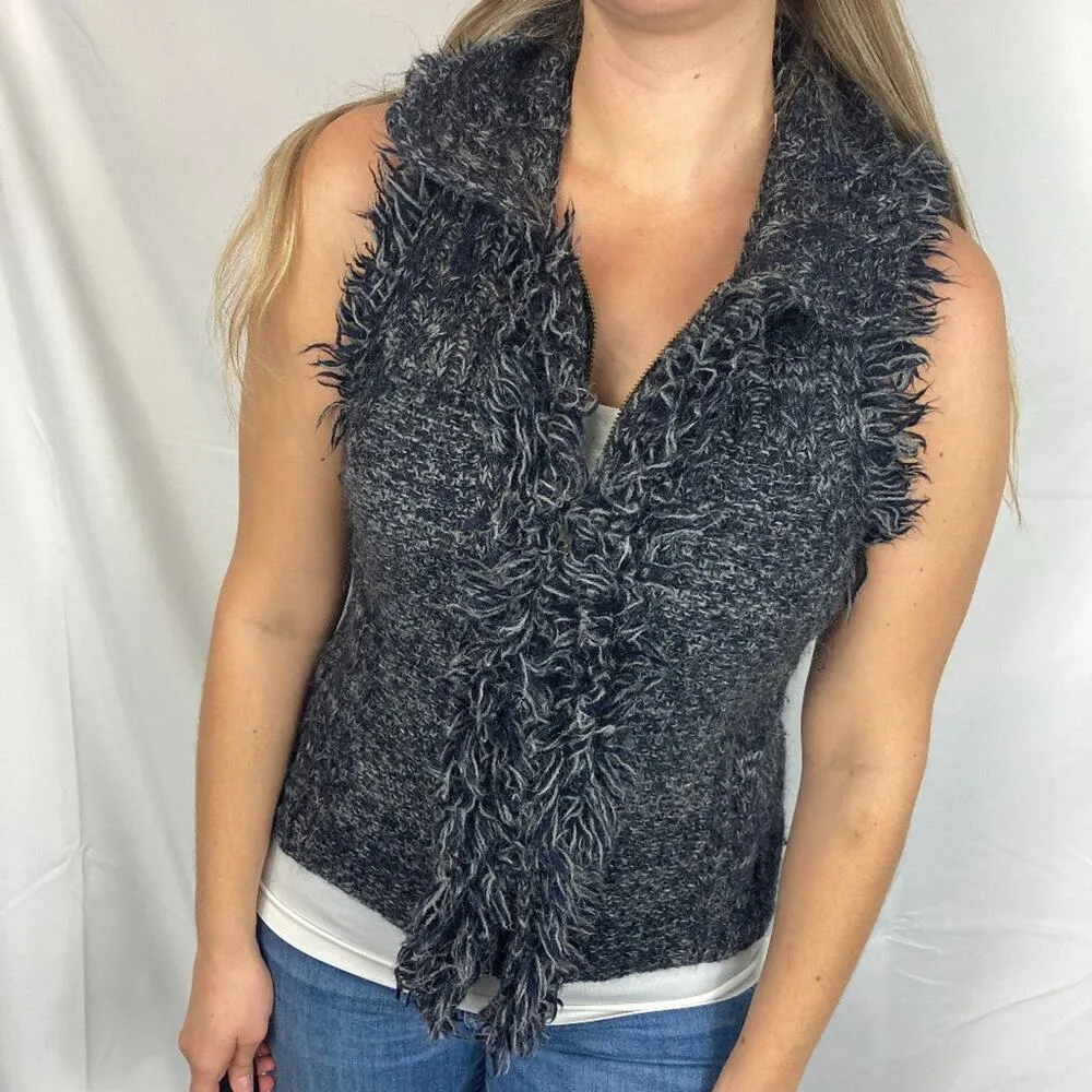 Banana Republic Alpaca Italian Yarn Fuzzy cardi - Image 4