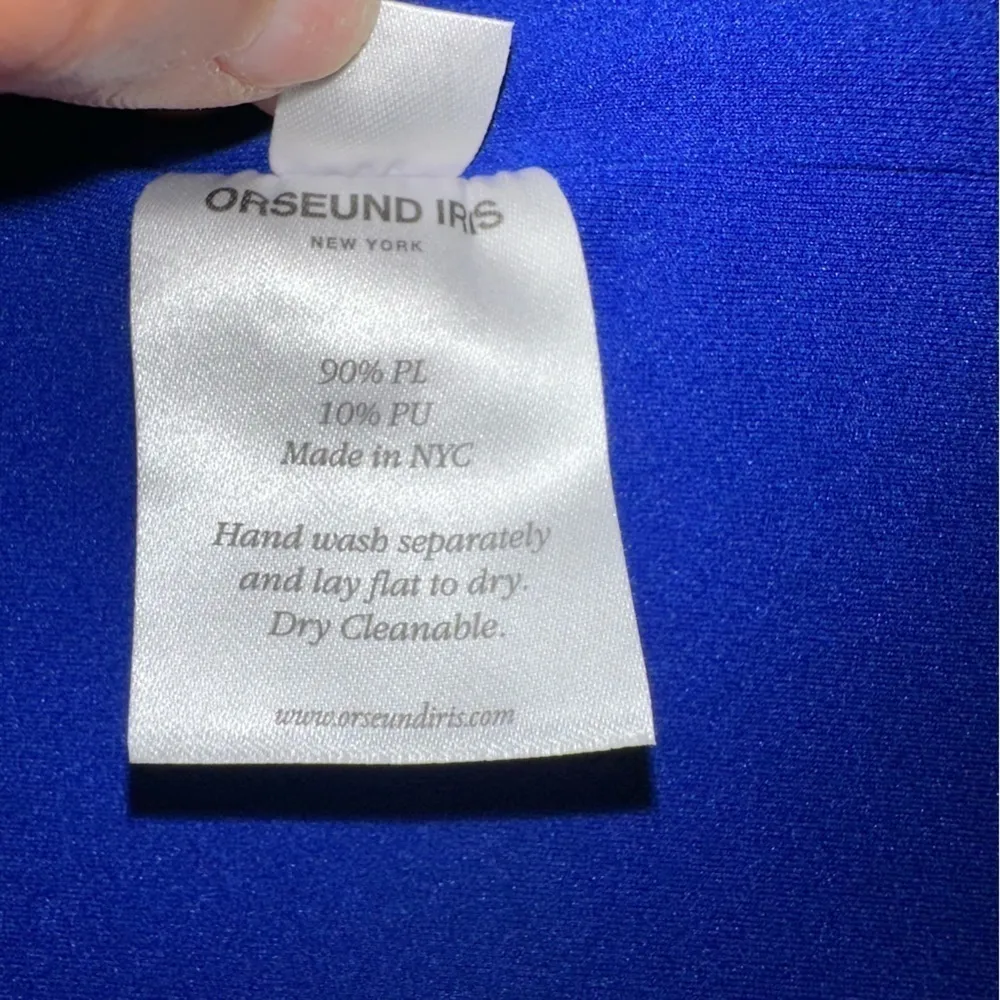 Orseund Iris Skirt‎ Womens 3XL Cobalt Blue Foldover Wonderland Mini Y2K Boho Size 3X - Image 8