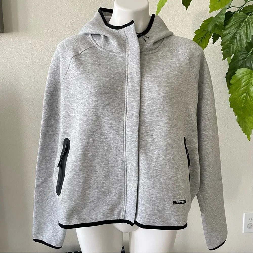 Guess Women’s Clara Full Zip Sweatshirt Size Medium - Image 12