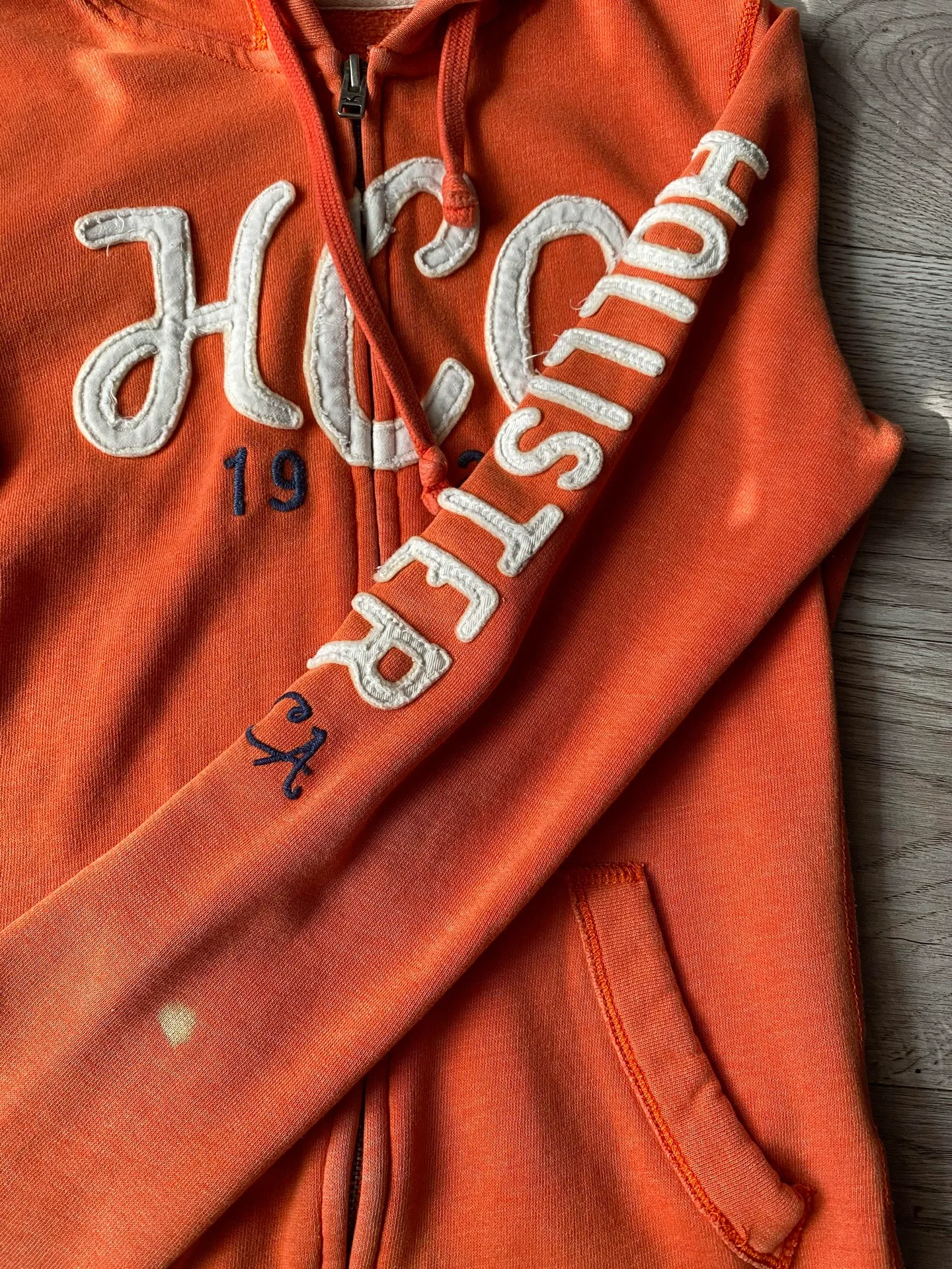 Hollister Zip Up Hoodie - Image 3