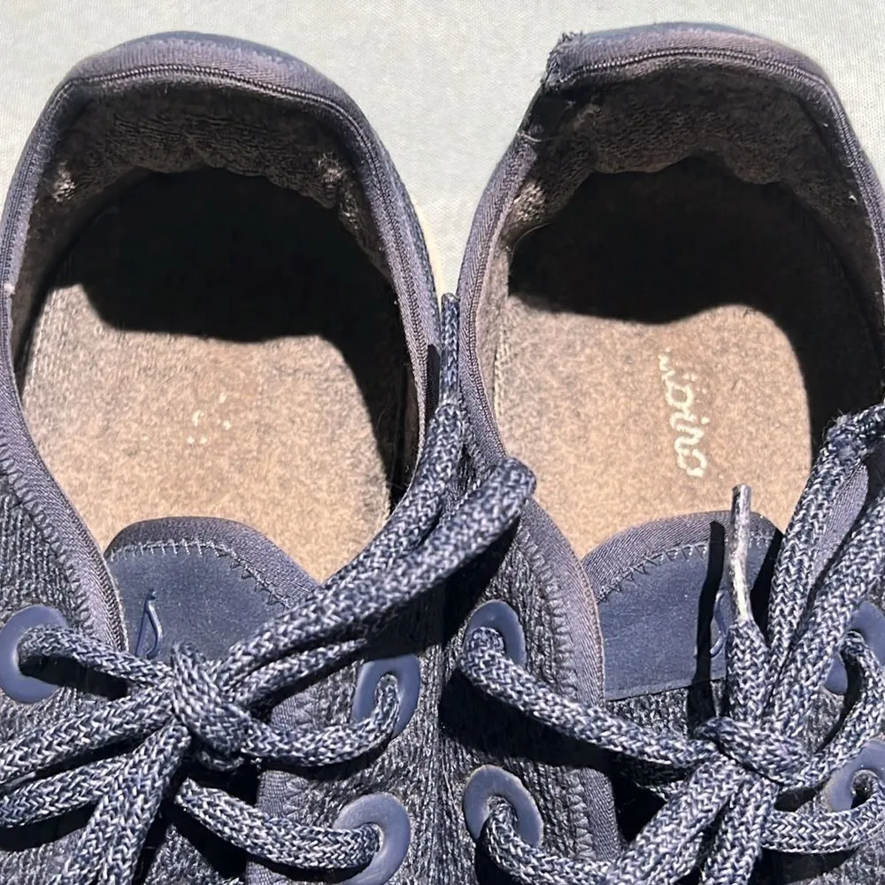 Allbirds Tree Runners‎ Kauri Marine Navy Blue Size 10 B52 - Image 10