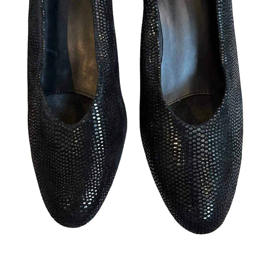 VANELi Dayle Lizard Round Toe Block Heel Pumps Size 9 - Image 5