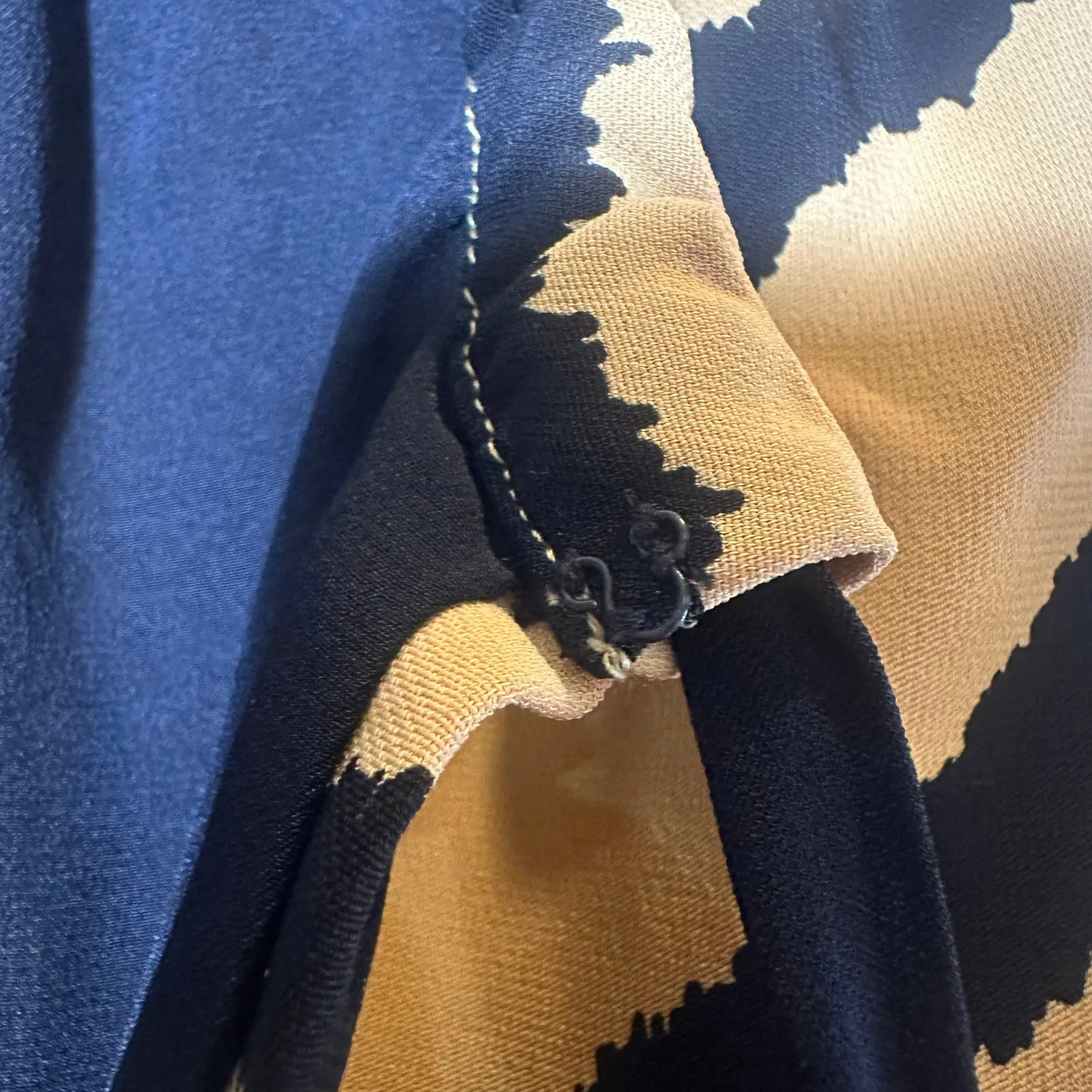 Proenza Schouler Tiger Print Tiered Crepe Dress - Image 12